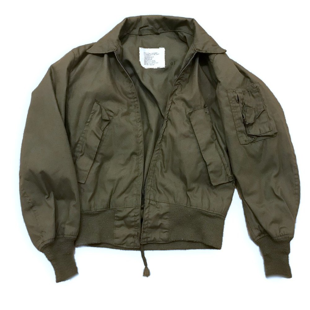 Vintage Military Lightweight Bomber Jacket